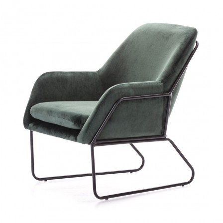 BUTACA MODELO 894 TERCIOPELO VERDE