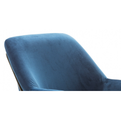 BUTACA MODELO 894 TERCIOPELO AZUL