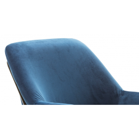 BUTACA MODELO 894 TERCIOPELO AZUL