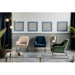 BUTACA MODELO 894 TERCIOPELO AZUL