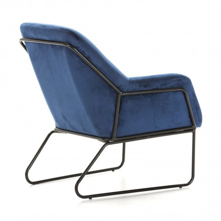 BUTACA MODELO 894 TERCIOPELO AZUL