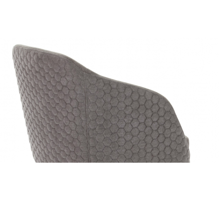 SILLA COMEDOR MODELO 511 TELA GRIS