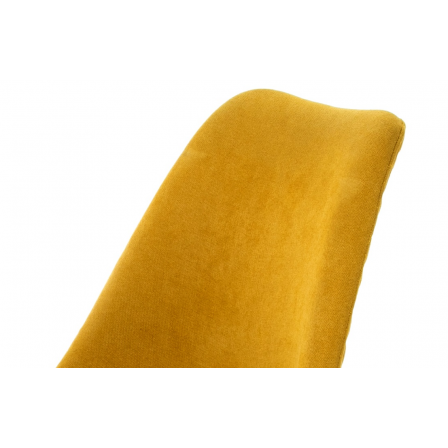 SILLA COMEDOR MODELO 523 TELA AMARILLO