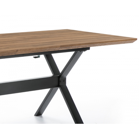 MESA COMEDOR EXTENSIBLE 109 MADERA CHAPADA 140(180)x90