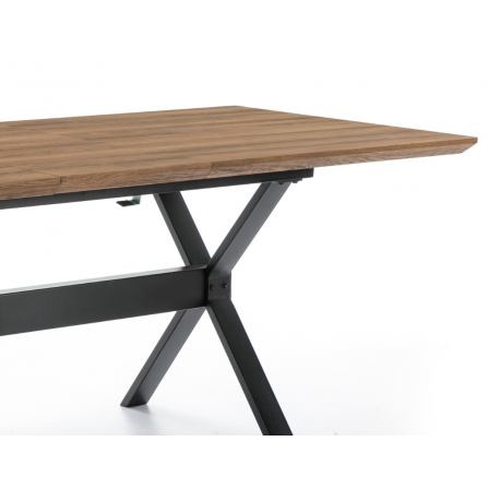 MESA COMEDOR EXTENSIBLE 109 MADERA CHAPADA 140(180)x90