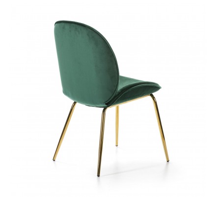 SILLA COMEDOR TERCIOPELO DC 531 ORO