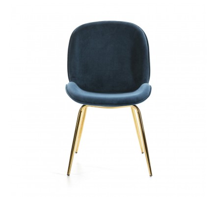 SILLA COMEDOR TERCIOPELO DC 531 ORO