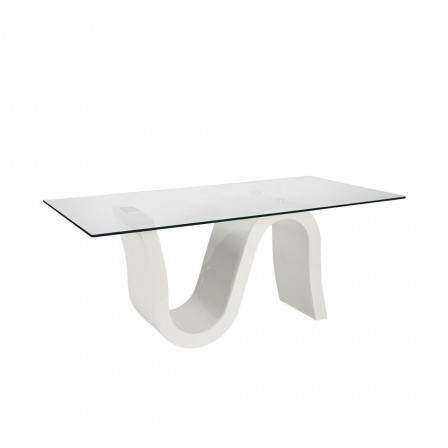 MESA COMEDOR MODELO 04 CRISTAL TEMPLADO 180X90