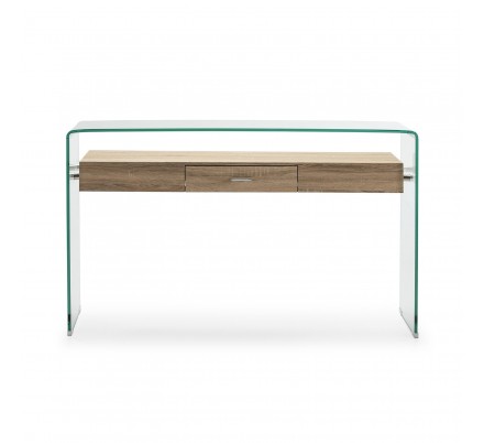 CONSOLA SIDNEY CON-709 CRISTAL COLOR ROBLE