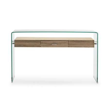 CONSOLA SIDNEY CON-709 CRISTAL COLOR ROBLE