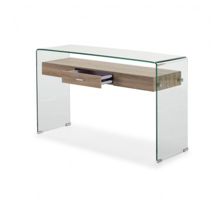 CONSOLA SIDNEY CON-709 CRISTAL COLOR ROBLE