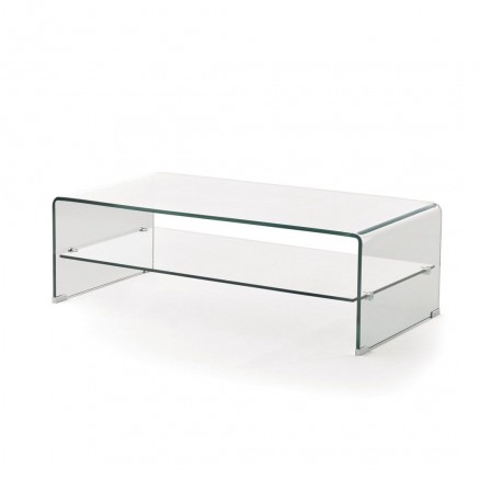 Mesa de centro cristal modelo marea