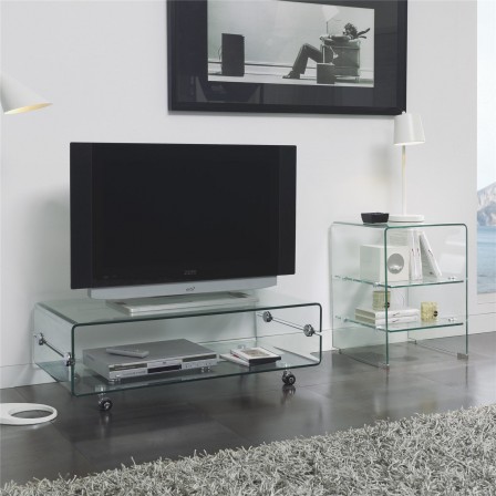 MESA AUXILIAR MODELO 120 CRISTAL TEMPLADO
