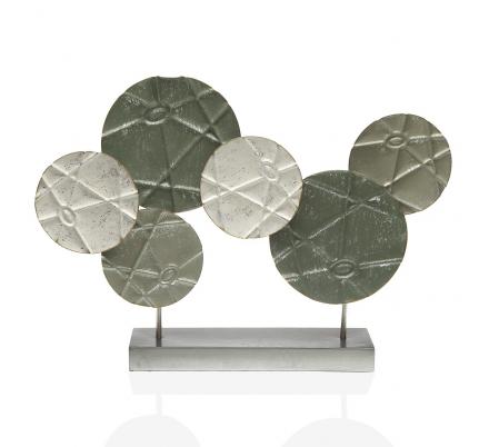 PEANA CON FIGURA 6 CIRCULOS - Imagen 1