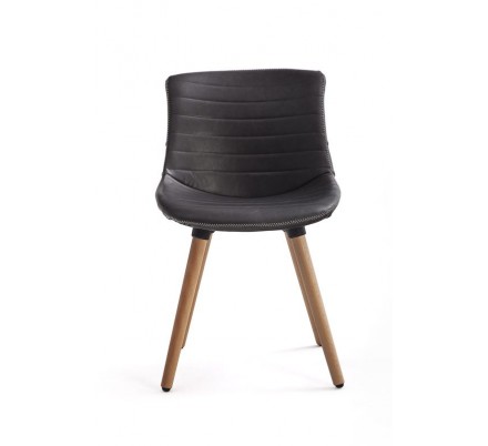 Silla Comedor Tena Ecocuero Varios Colores