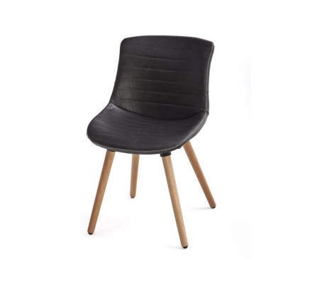 Silla Comedor Tena Ecocuero Varios Colores